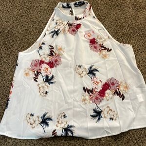 Floral tank top